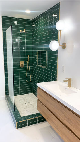 Customer photo review of Monterey Floating Vanity