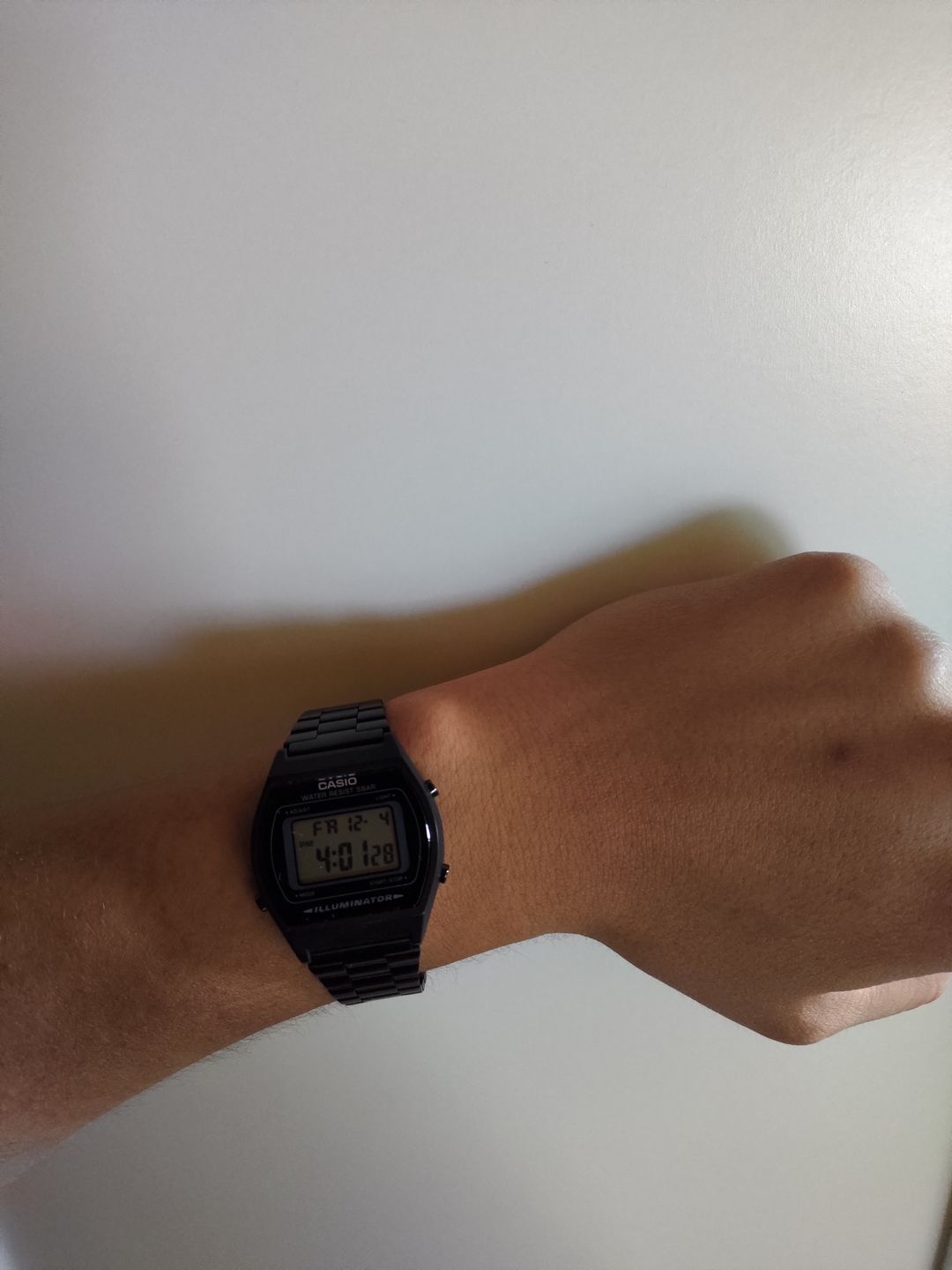 Customer photo review of Reloj Casio Vintage B640WB-1ADF Digital Metálico Negro