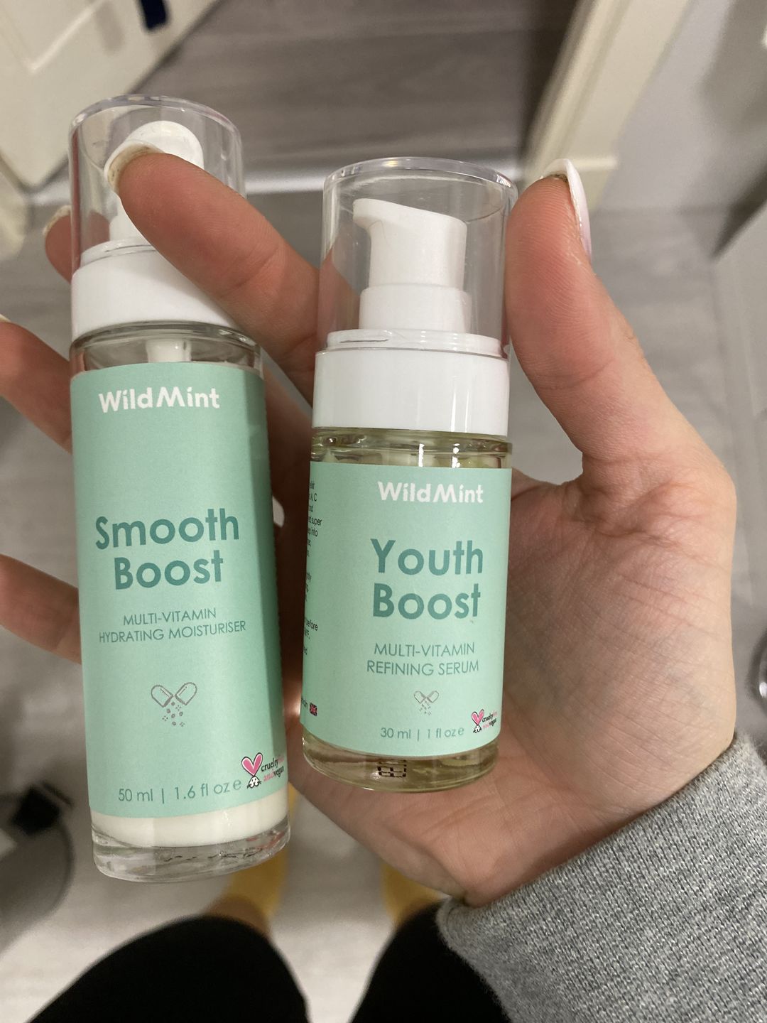 Customer photo review of Vitamin Boost Duo