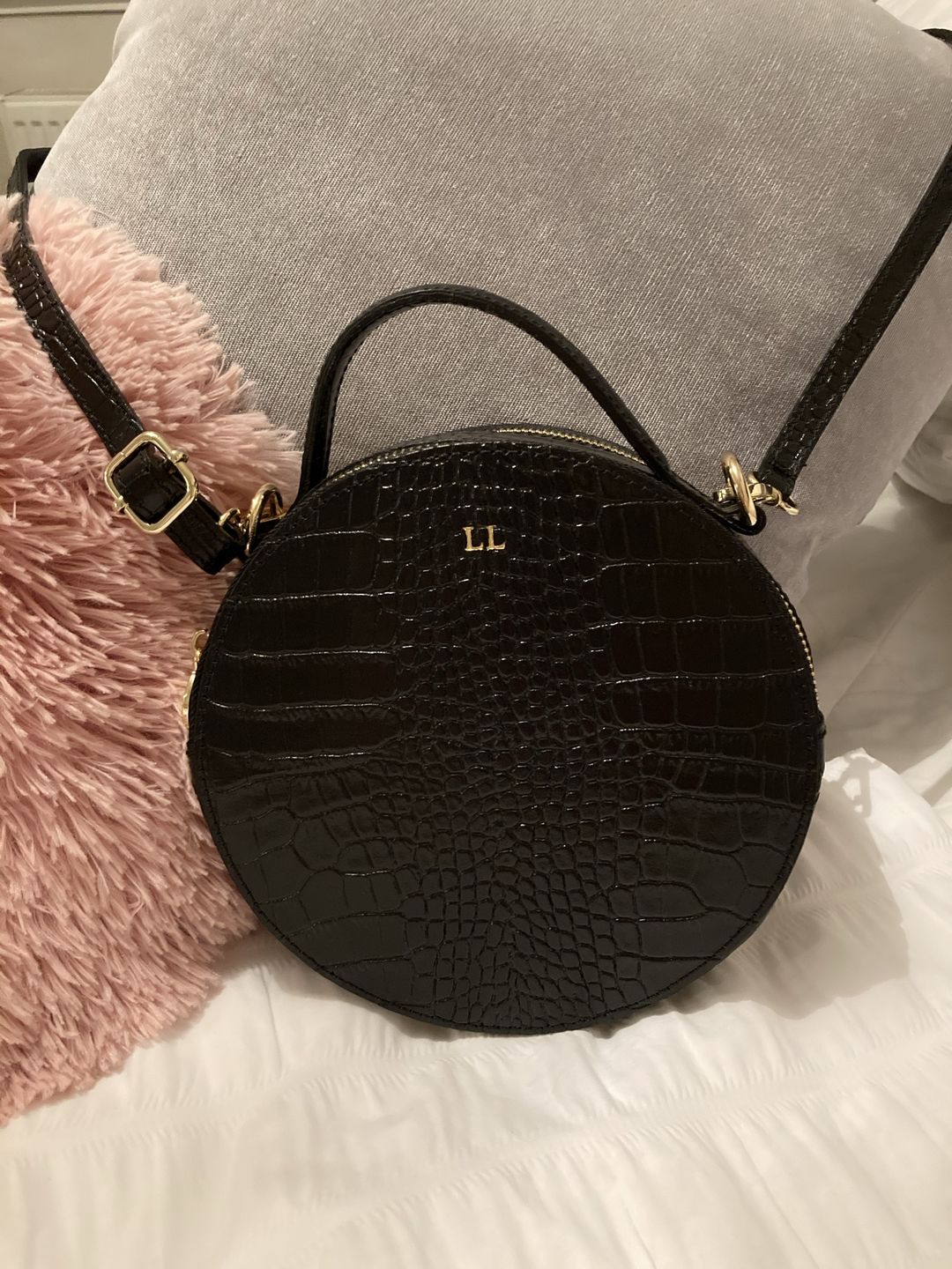 Customer photo review of The Rosie Circle Croc Bag - NEW!