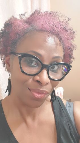 Customer photo review of Curly Hair Wash and Go System with Organic Jojoba Oil for Moisturizing Hair with Lavender Fragrance (Step 1 - 4)