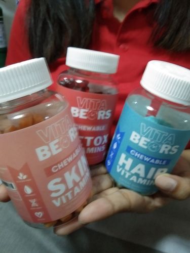 Customer photo review of Hair & Skin Detox Bundle