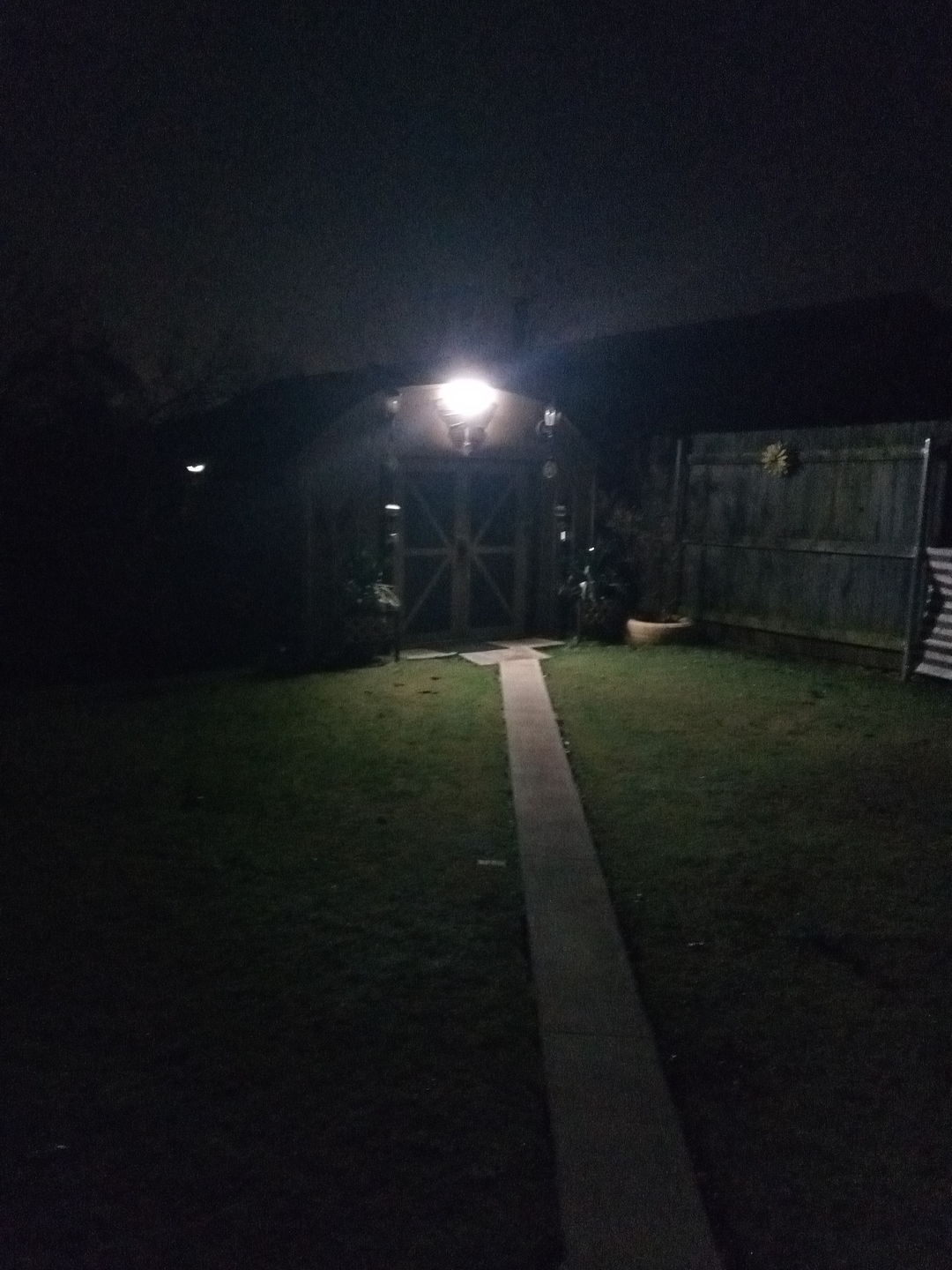 Customer photo review of 118 LED Solar Light 1000 Lumens