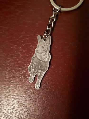 Customer photo review of Silvercut™ Keychain