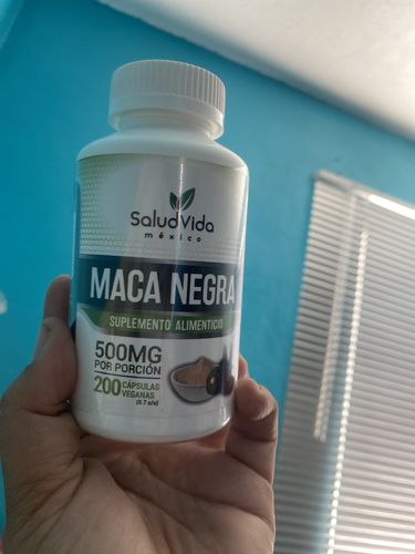 Customer photo review of Maca Negra 500mg