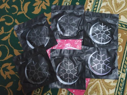 Customer photo review of [SUPER SECRET] Face Mask Stripe Series With Pocket Filter