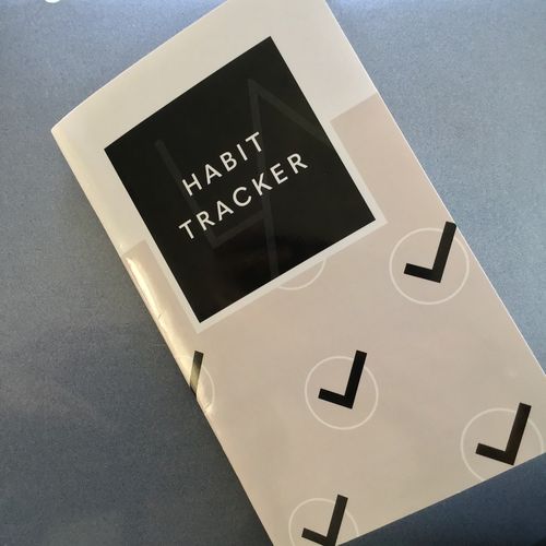 Customer photo review of Habit Tracker Notebook