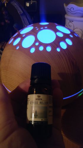 Customer photo review of Stress Relief - Essential Oil Blend