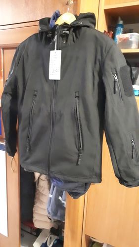 Customer photo review of Soft Shell Tactical Jacket
