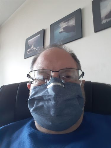 Customer photo review of Mask Insert - Straight - 10 Count