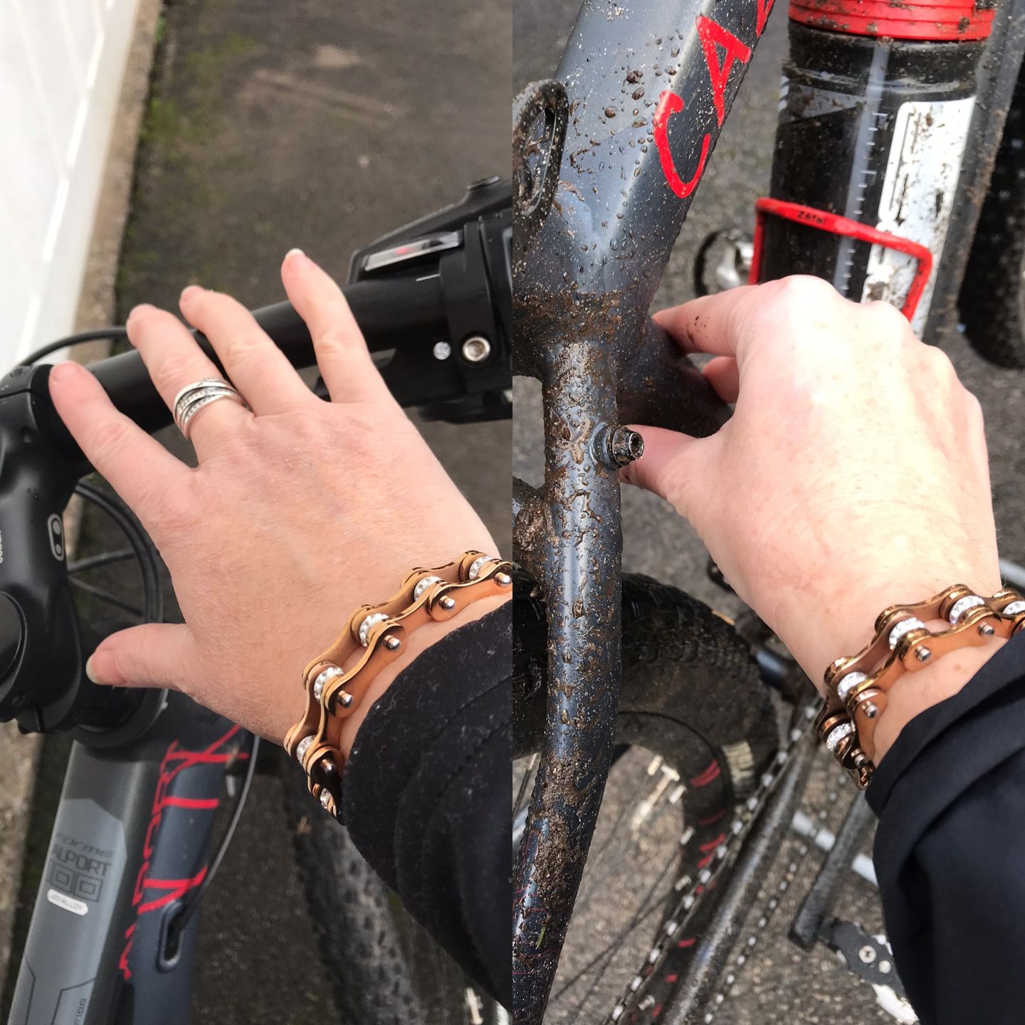 Customer photo review of Cycolinks Rose Gold Crystal Bracelet