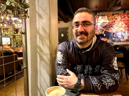 Customer photo review of Rebel White Hannya Pullover Hoodie