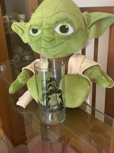 Customer photo review of The Mandalorian - Green Glass