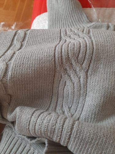 Customer photo review of Winter Warm Turtleneck Sweater