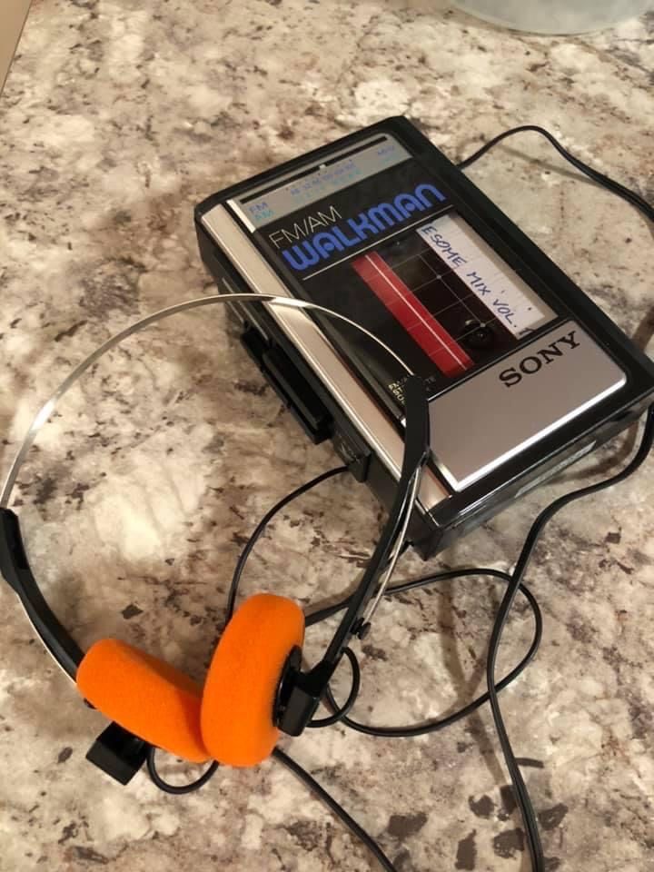Customer photo review of Sony Walkman WM-F31/F41 AM/FM Portable Cassette Player