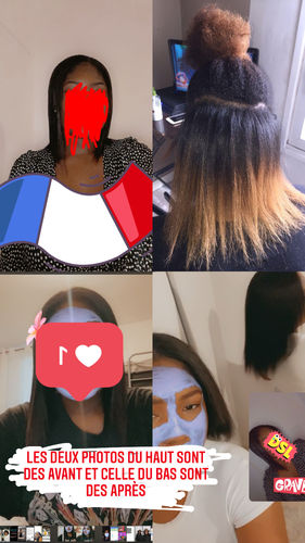 Customer photo review of Good Hair Vitamins - 1 mois