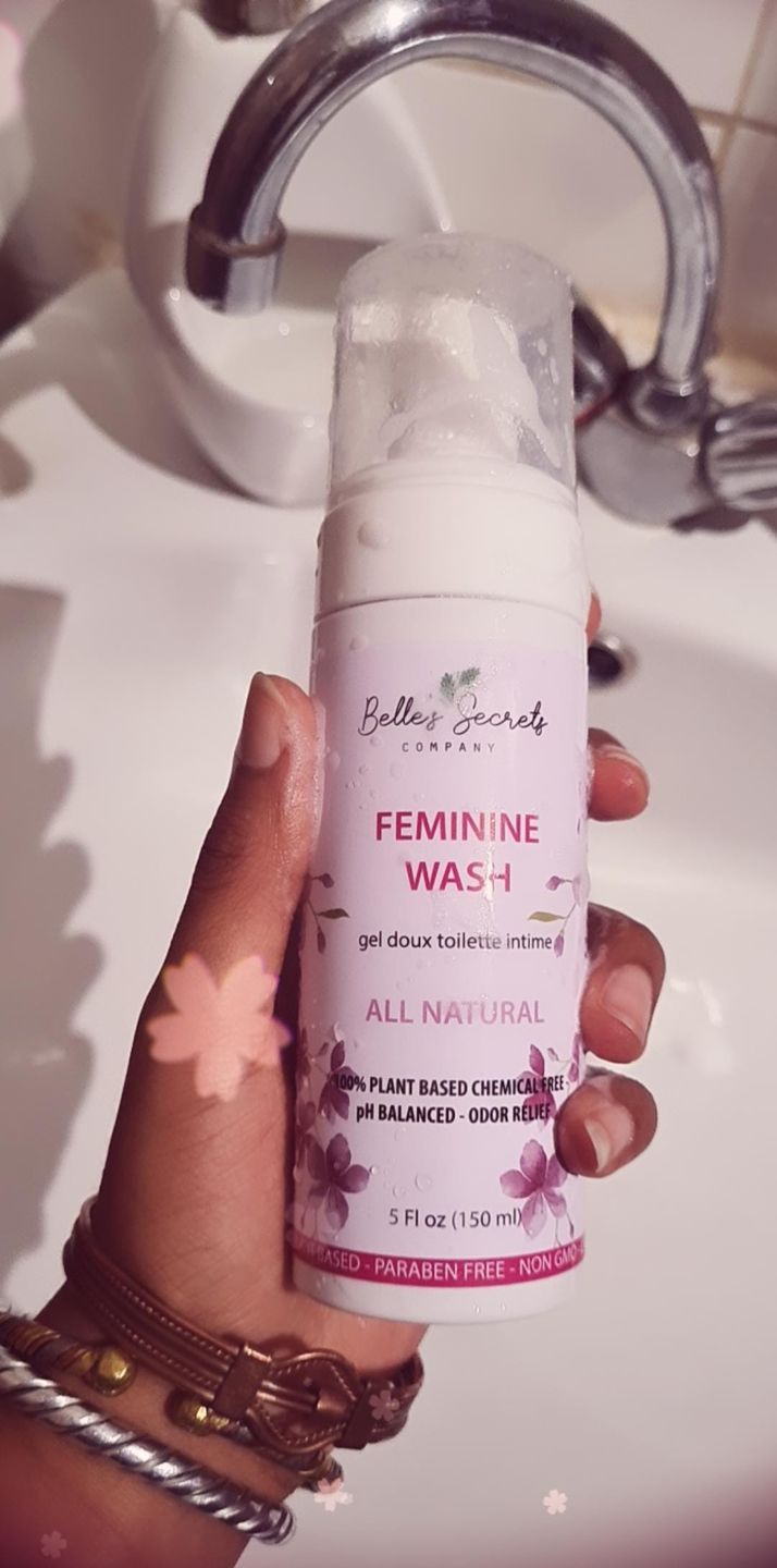Customer photo review of Belle's Natural Yoni Wash