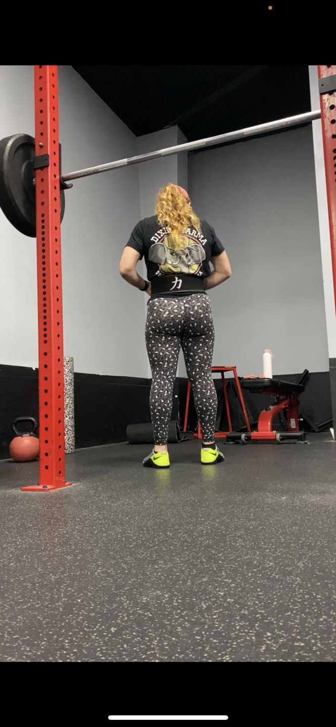 Customer photo review of Strength Shop 10mm Double Prong Belt - IPF Approved - Black