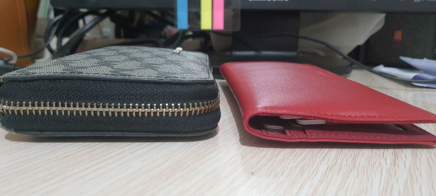 Customer photo review of Leather Trixie Cherry