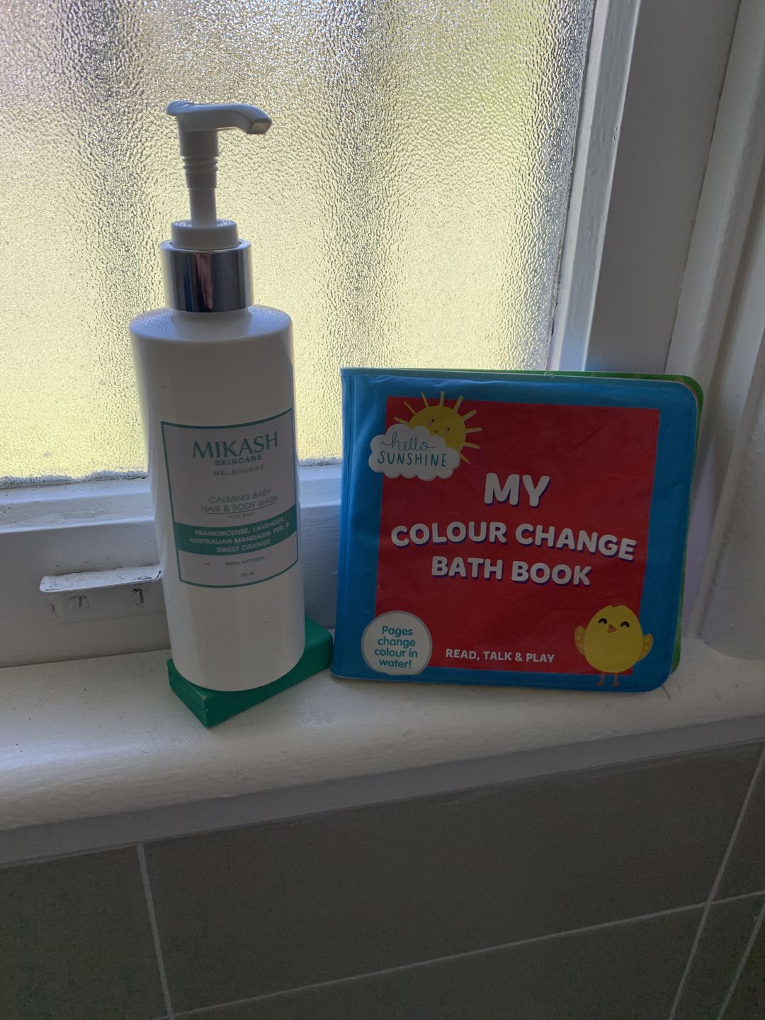Customer photo review of Calming Baby Hair & Body Wash 250ml