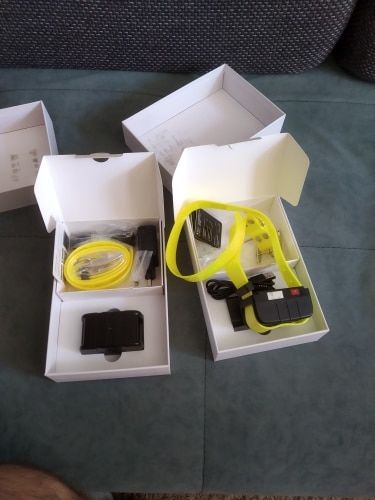 Customer photo review of Collier de repérage GPS pour chien