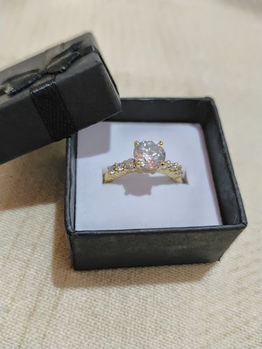 Customer photo review of 1.5ct Slovenia Engagement Ring