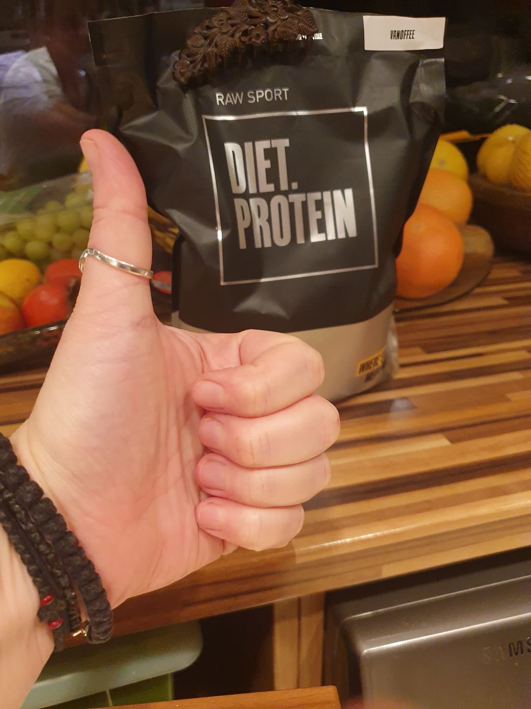 Customer photo review of Diet Protein (1KG) Powder
