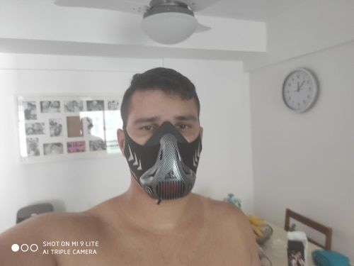 Customer photo review of FDBRO Sports Fitness Mask