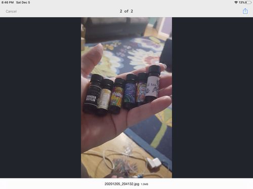 Customer photo review of Set of 5 Drams