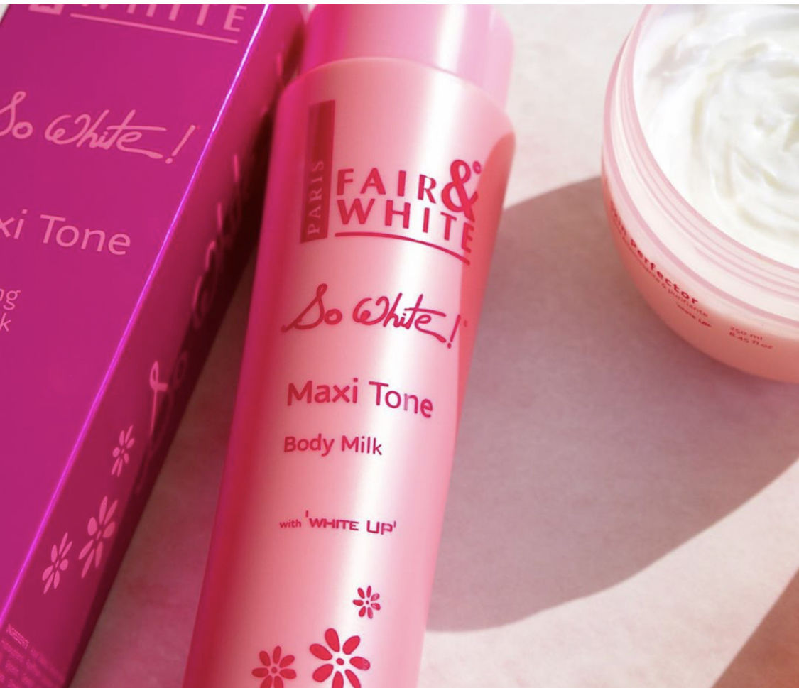 Customer photo review of Fair and White So White Skin Perfector Purifying Cream 250ml / 8.4 fl oz