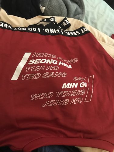 Customer photo review of T-SHIRT ATEEZ SLICE™ 2020 EDITION