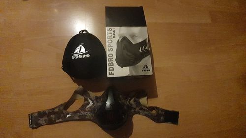 Customer photo review of FDBRO Sports Fitness Mask