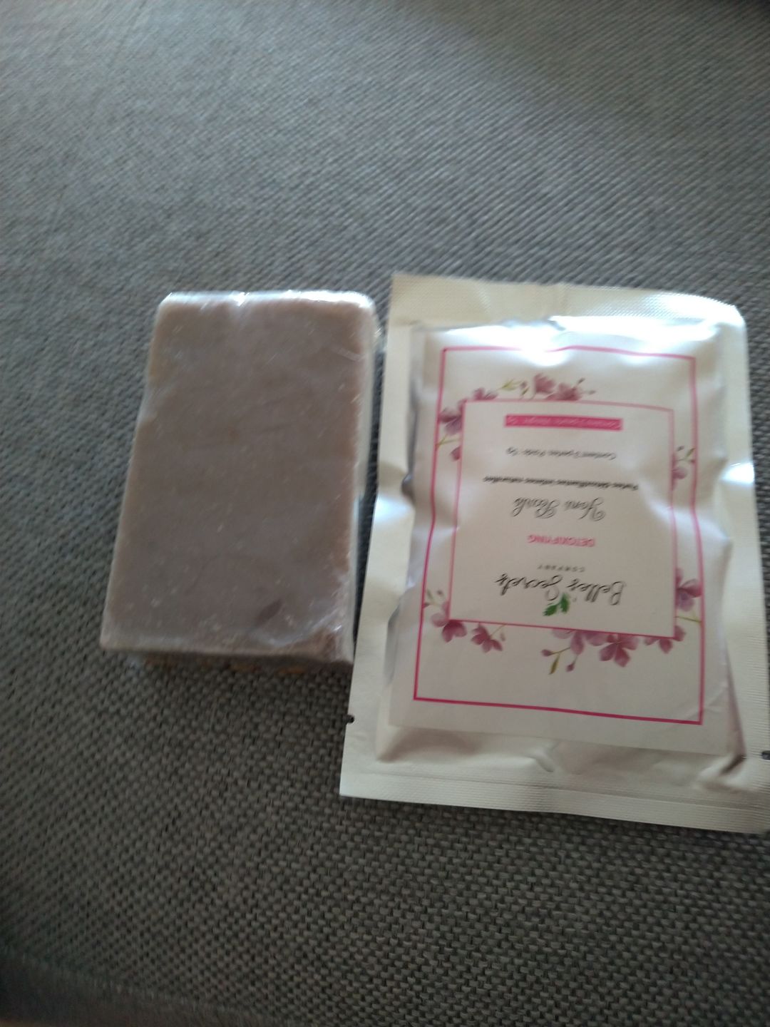 Customer photo review of OUR SKIN BRIGHTENING SOAP BAR