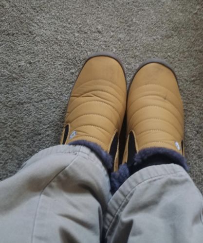 Customer photo review of Anti-Slip Waterproof Slip On Winter Shoes
