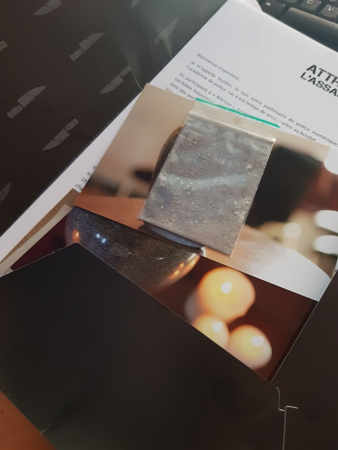 Customer photo review of Dossier Cendres (analogique)