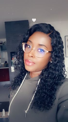 Customer photo review of Front lace 13x4"  | Deep Wave