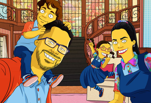 Customer photo review of RETRATO EM ARQUIVO DIGITAL FAMILIA AMARELA