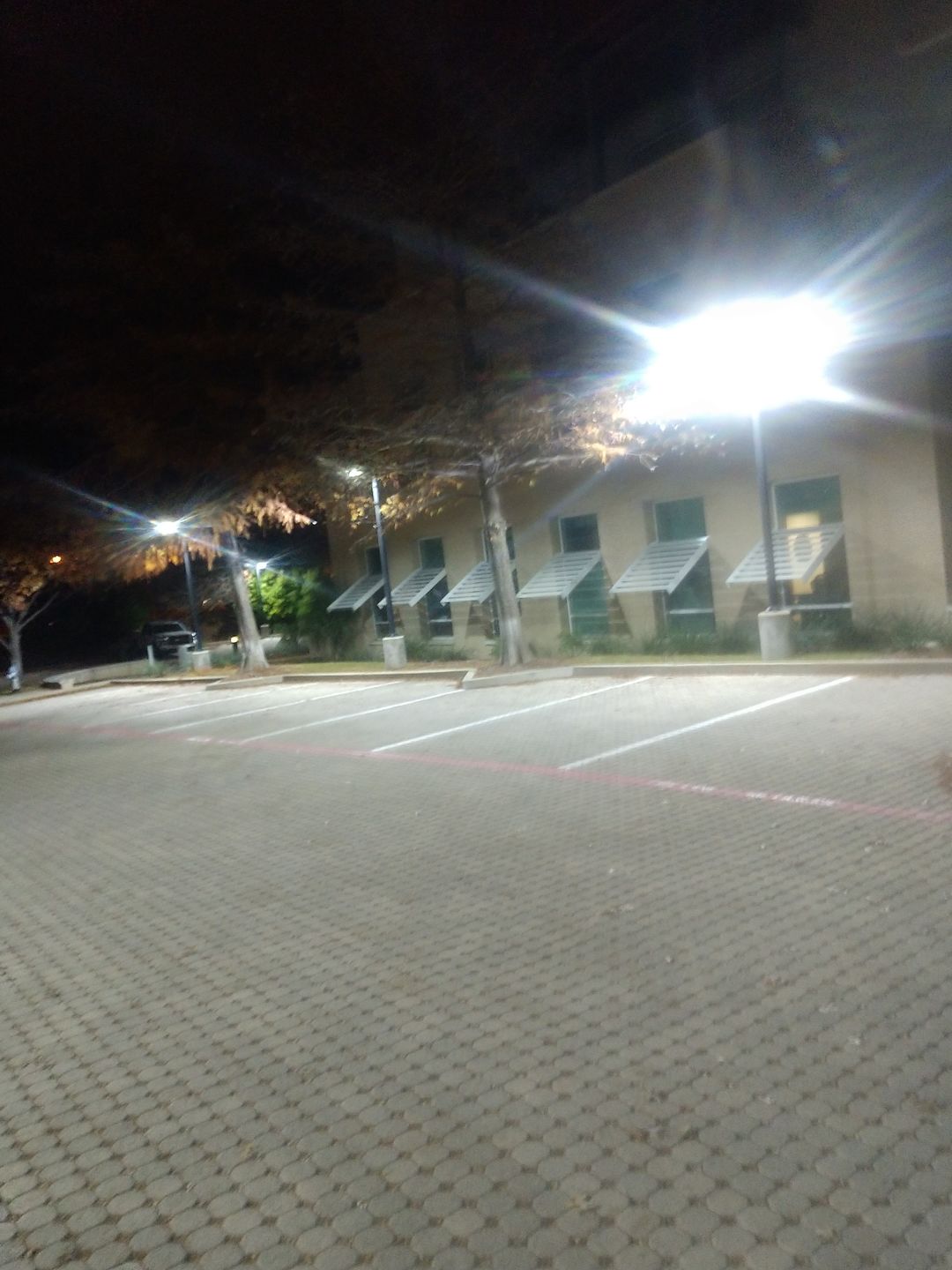 Customer photo review of LED Pole Light 100W 5700K Universal Mount Bronze AC100-277V