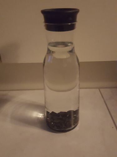 Customer photo review of Schungit / Edelschungit feinsplittrig (50g)