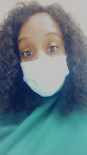 Customer photo review of Front lace 4x4"  | Kinky Curly