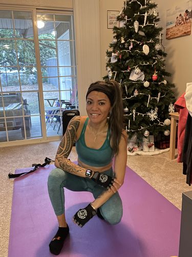 Customer photo review of BLACK BASICS - 4'' Headband