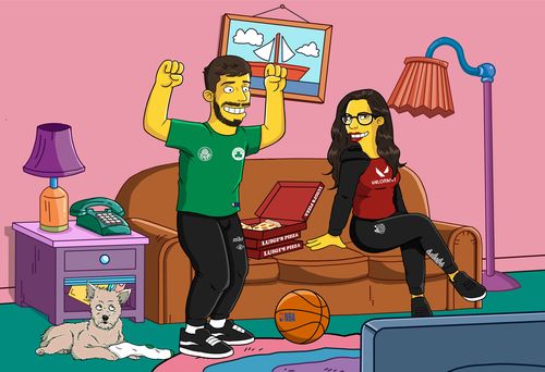 Customer photo review of RETRATO EM ARQUIVO DIGITAL FAMILIA AMARELA