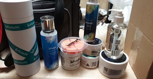 Customer photo review of WhipScrub - Black Roses