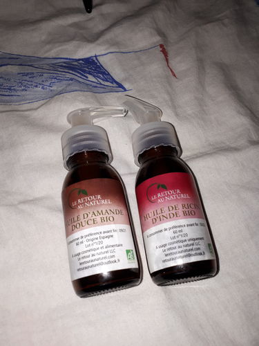 Customer photo review of HUILE DE RICIN BIO