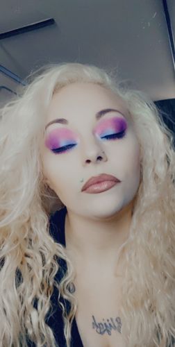 Customer photo review of Pro Eye Makeup Brush Set