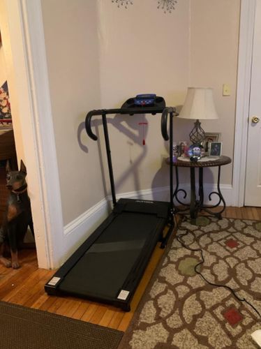 Customer photo review of Murtisol 1100W Folding Treadmill Good for Home Apartment Fitness Compact Electric Running Exercise Machine