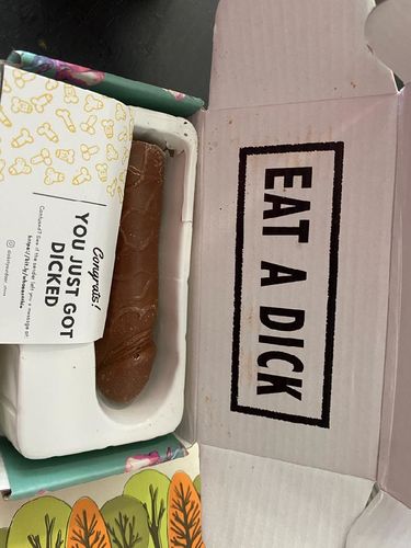 Customer photo review of Eat a Dick - The Blossom Box