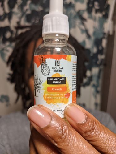 Customer photo review of Hair Growth Serum | 1 oz