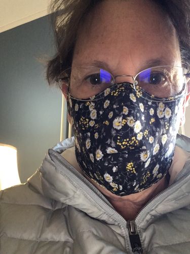 Customer photo review of Mask Insert - Straight - 10 Count