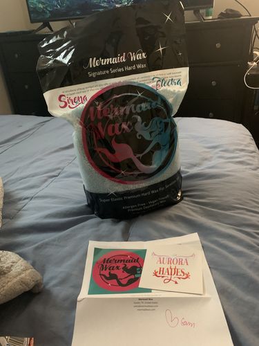 Customer photo review of At-Home Signature Series Hair Removal Wax